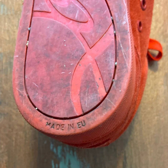 Authentic Louboutin Men's Spike Sneakers Sz 42 - Picture 9 of 11